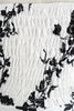 Charger l&#39;image dans la galerie, Licol Imprimé Blanc 1950s Robe avec bouton