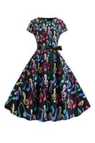 Une ligne imprimée Swing Robes des années 50