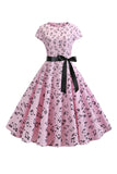 Une ligne imprimée Swing Robes des années 50