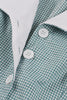 Charger l&#39;image dans la galerie, Robe verte à carreaux Swing des années 50 avec ceinture