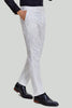 Charger l&#39;image dans la galerie, Blanc Jacquard Satin 2 Pièces Châle Lapel Hommes Costumes de Bal
