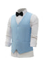 Charger l&#39;image dans la galerie, Bleu clair Single Breasted Shawl Lapel Veste de costume pour hommes