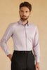 Charger l&#39;image dans la galerie, Chemise à manches longues violet costume solide