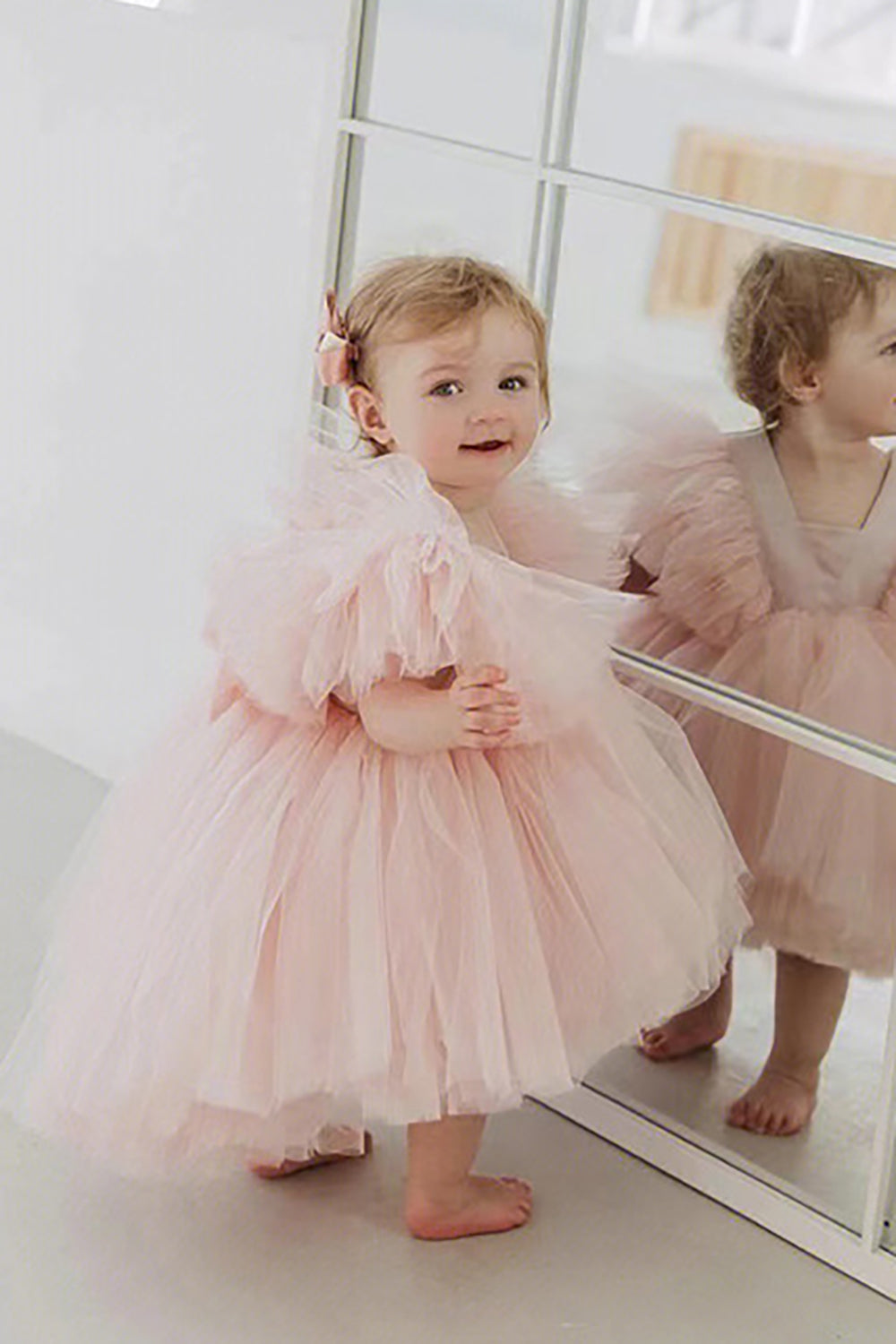 Robe en tulle fille sales