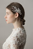 Charger l&#39;image dans la galerie, Accessoires de cheveux de mariée à la fleur de perle faits à la main