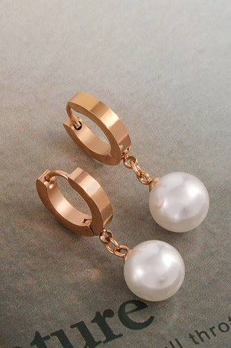Zapaka Femmes Bracelet d'Or Mode Bracelet en Acier Inoxydable avec Perles –  ZAPAKA FR