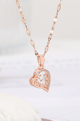 Collier pendentif Love Heart