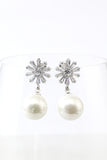 Fleurs Perles Boucles d’oreilles