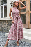 Silm Fit Halter Robe d’été florale