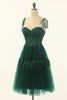 Charger l&#39;image dans la galerie, Robe de bal en tulle perlé vert