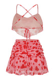 Maillot de bain imprimé Sweet Heart deux pièces