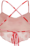 Maillot de bain imprimé Sweet Heart deux pièces