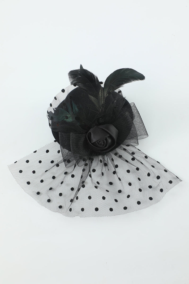 Charger l&#39;image dans la galerie, Épingles à cheveux et gants noirs Ensembles d’accessoires des années 20
