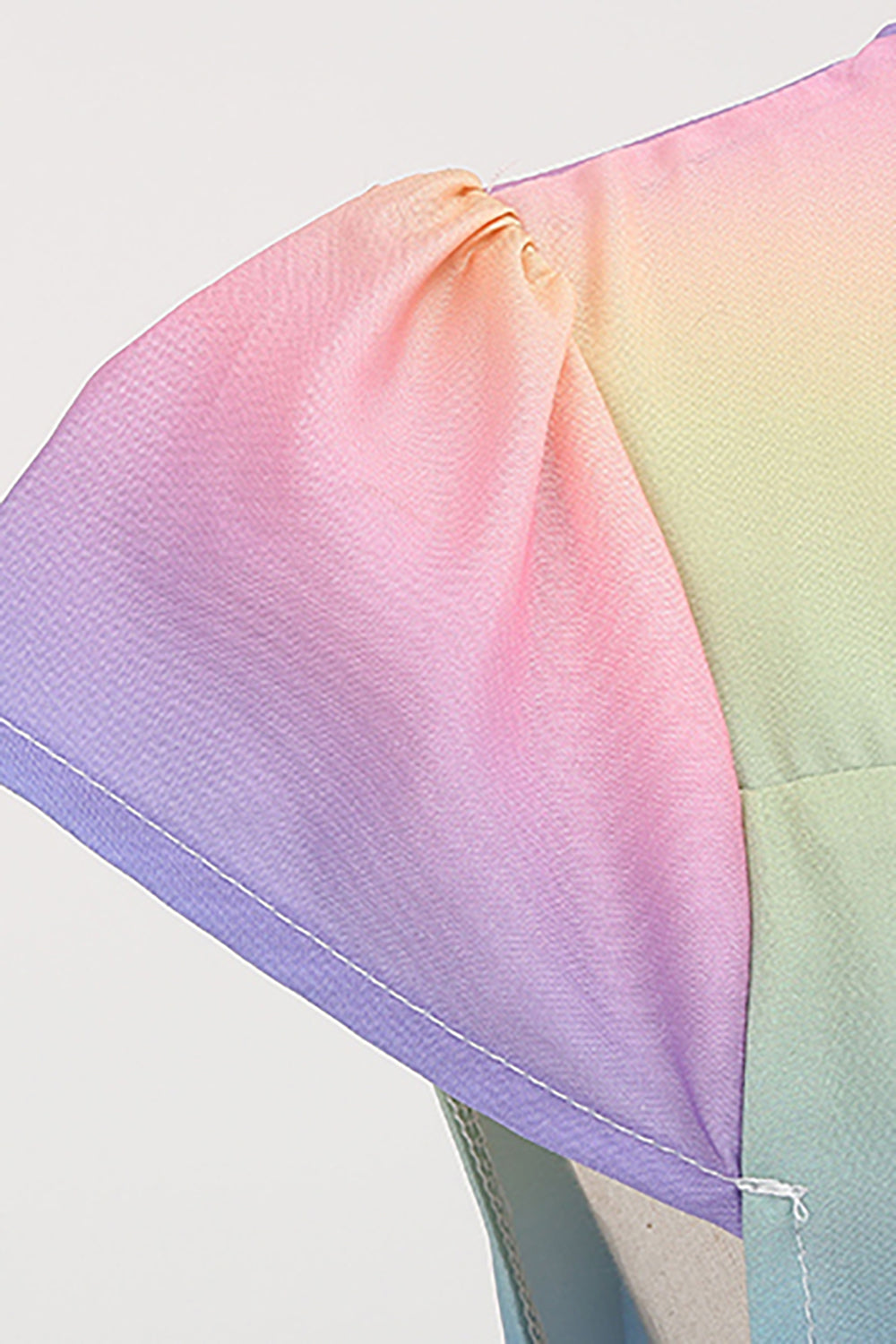 Multi Couleur Imprimée Vintage Des Années 50 Robe