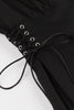 Charger l&#39;image dans la galerie, Robe d’Halloween vintage à lacets noire