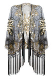 Franges Sequin Cap des années 20