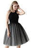 Charger l&#39;image dans la galerie, Couture bicolore 7 couches Mesh Tulle Tutu Jupe