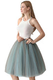 Couture bicolore 7 couches Mesh Tulle Tutu Jupe