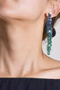 Charger l&#39;image dans la galerie, Gland Dégradé Coloré Strass Longues Boucles d’oreilles