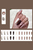 Charger l&#39;image dans la galerie, Sparkly 24 Pcs Press On Nails Leopard Long Faux Nail