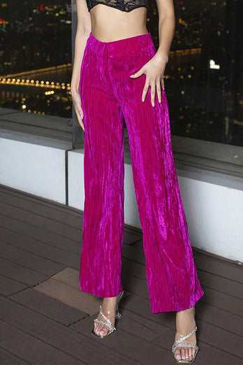 Fuchsia Femme Pantalon de costume