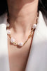 Charger l&#39;image dans la galerie, Collier de perles en or de forme spéciale