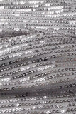 Noir scintillant Sequin 2 pièces Femmes Costumes