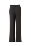 Costume noir scintillant perlé 2 pièces à double boutonnage pour femmes