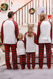 Ensembles de pyjamas de Noël familiaux assortis à carreaux