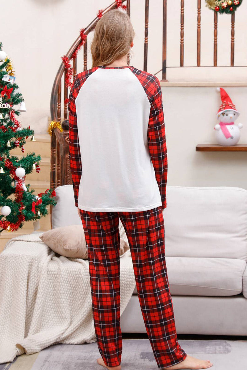 Charger l&#39;image dans la galerie, Ensembles de pyjamas de Noël familiaux assortis à carreaux
