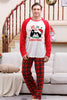 Charger l&#39;image dans la galerie, Ensembles de pyjama de Noël joyeux à carreaux rouges