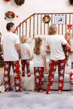 Pyjama de Noël familial assorti avec carreau rouge