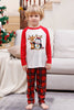Charger l&#39;image dans la galerie, Pyjama à carreaux rouge de Noël familial assorti