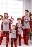 Imprimer un pyjama de Noël familial avec carreau rouge