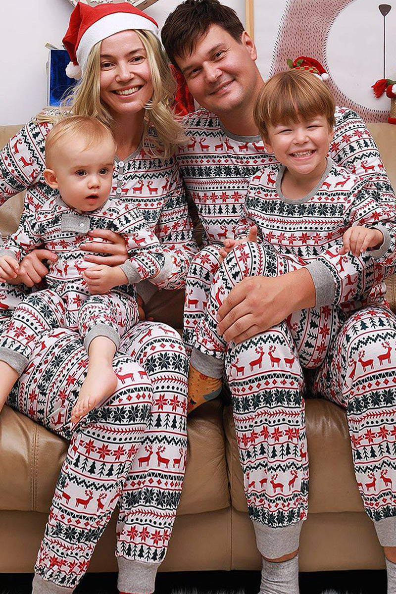 Ensemble de pyjamas spécial Noël assortis pour toute la famille