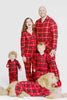 Charger l&#39;image dans la galerie, Pyjama de Noël familial à carreaux rouges