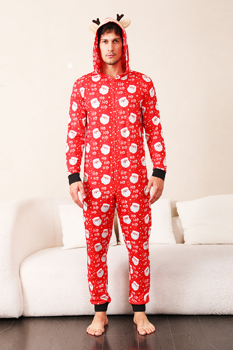 Charger l&#39;image dans la galerie, Pyjama imprimé Père Noël rouge famille