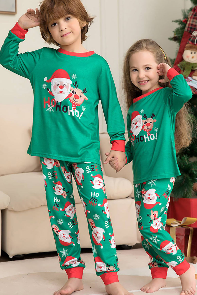 Noël correspondant famille pyjamas ensemble mère fille père fils