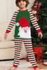 Charger l&#39;image dans la galerie, Ensemble de pyjamas de famille Père Noël père Noël à rayures vertes et rouges