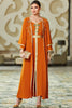 Charger l&#39;image dans la galerie, Deux pièces Open Abaya Caftan Femmes Robe musulmane Robe de soirée