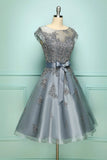 Robe de bal Grise vintage