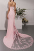 Charger l&#39;image dans la galerie, Robe de demoiselle d&#39;honneur sirène rose