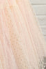 Charger l&#39;image dans la galerie, Blush Polka Dots Flower Girl Robe avec manches