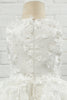 Charger l&#39;image dans la galerie, Applique Blanche Sans Manches Fleur Fille Robe