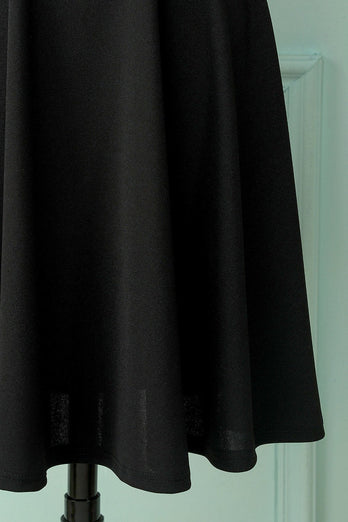 Robe de Demoiselle d'honneur en dentelle noire