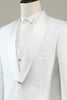 Charger l&#39;image dans la galerie, Costumes de bal 3 pièces en jacquard châle blanc