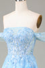 Charger l&#39;image dans la galerie, Robe de Soirée corset princesse à épaules dénudées avec fente