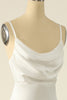 Charger l&#39;image dans la galerie, Robe de bal simple en satin ivoire