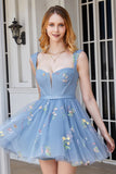 Noir Une ligne de l’épaule robe de cocktail