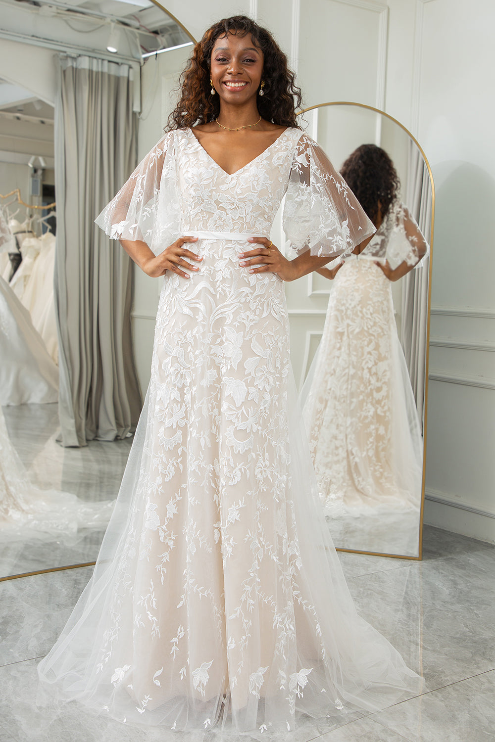 Robe ivoire top
